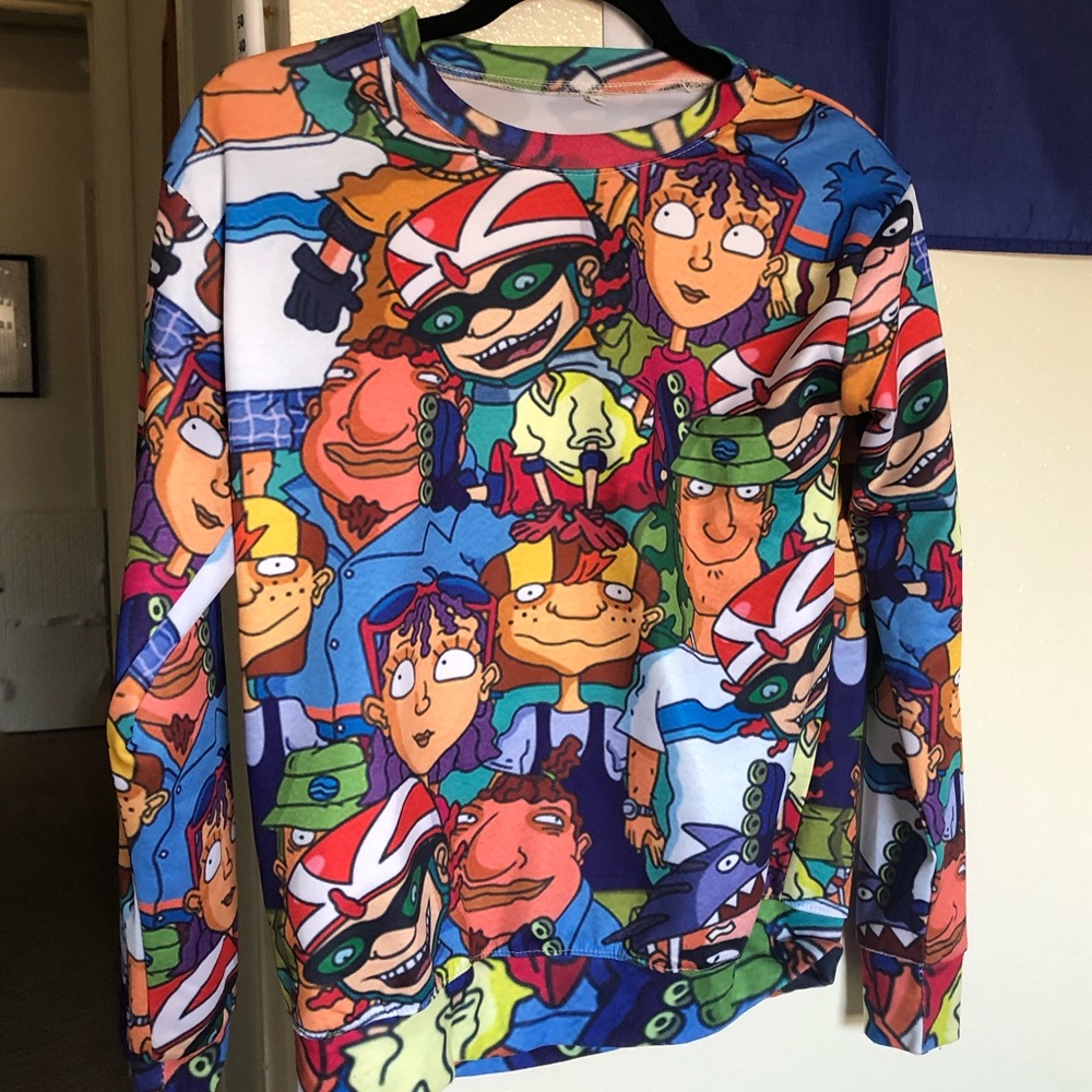 Rocket power sweater